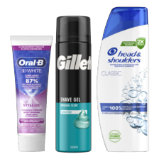 Alle Oral-B, Gillette of Head & Shoulders